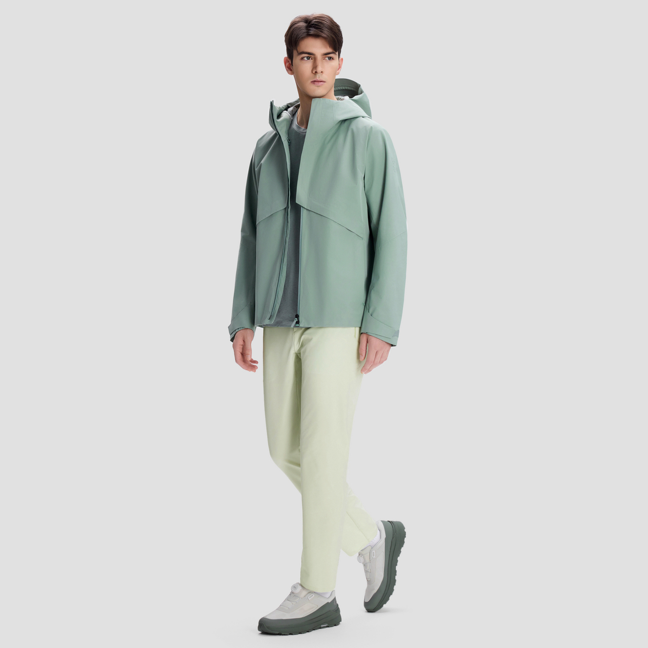 DUALIS MEN WOVEN JACKET