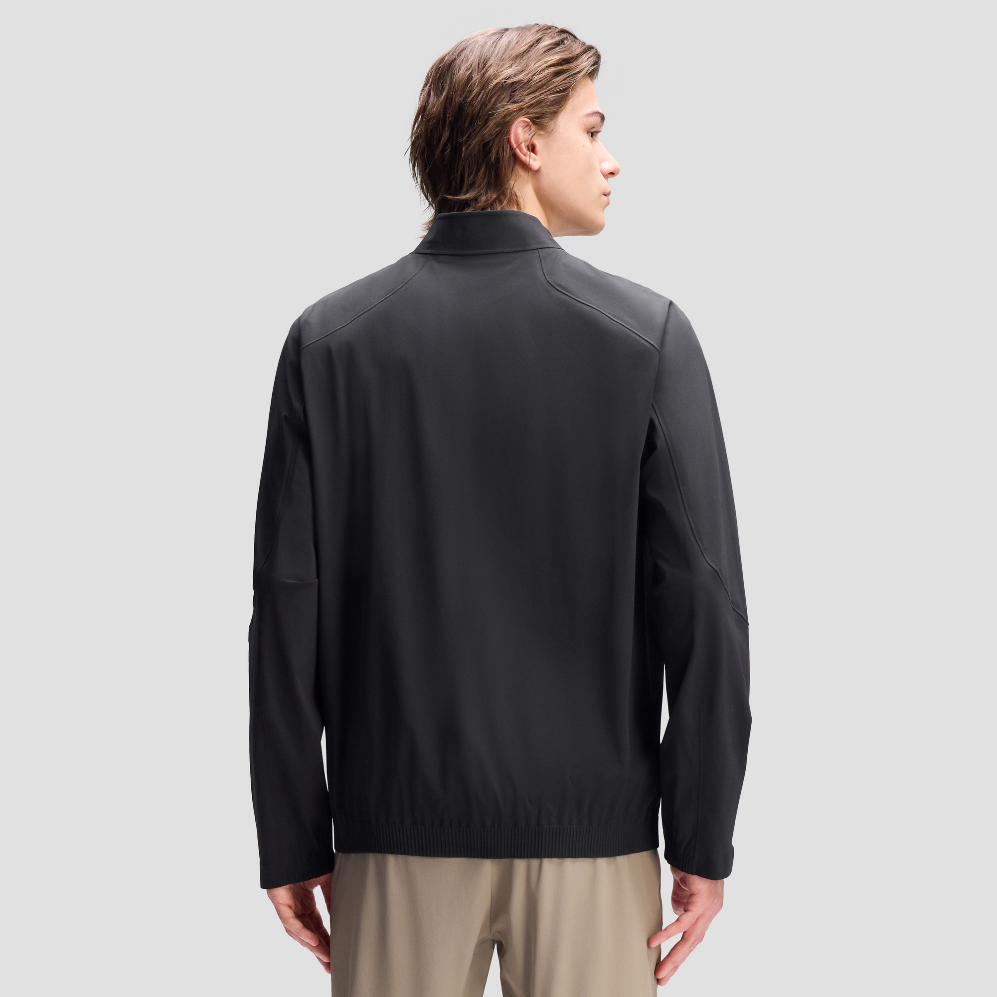 Men's Dualis Stand Collar Knit Sports Jacket