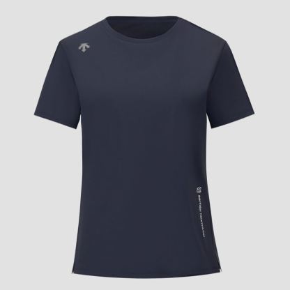 Women's Running Cool-Touch UV Protection Short-Sleeve Knit Top