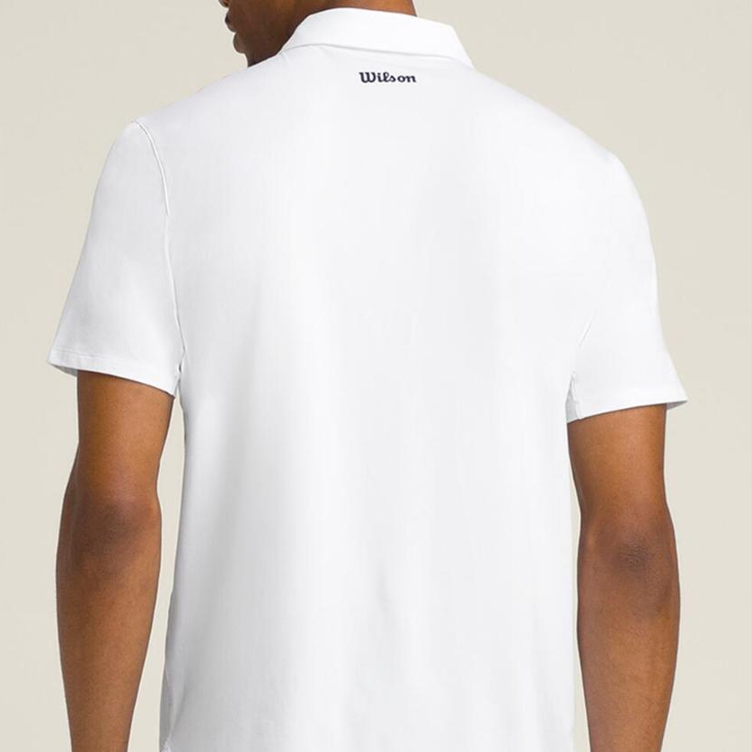 WILSON Men League Tennis Polo Quick-Dry UV Anti-Odor Stretch WM00307411