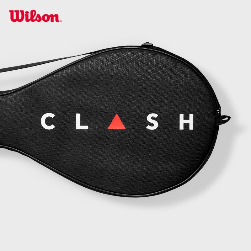 NEW] Wilson Clash V3 Tennis Racket Cover Black/Infrared