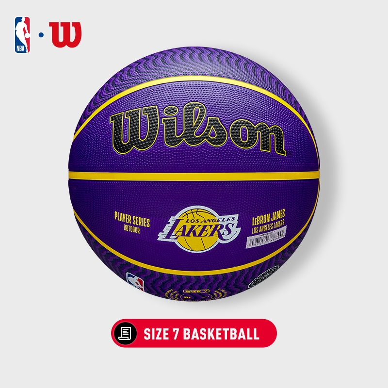 NBA LEBRON 【世界750枚限定】 LeBron James】 WILSON NBA PLAYER ICON Basketball Size 7 Rubber