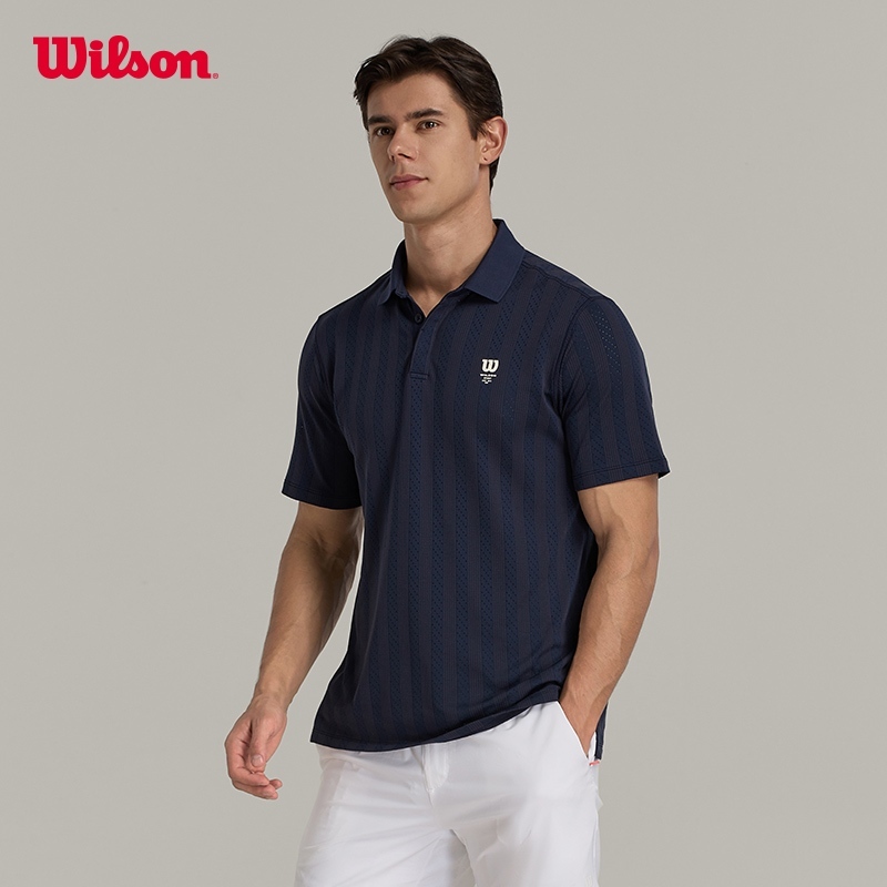 Wilson Men Game Point Seamless Polo