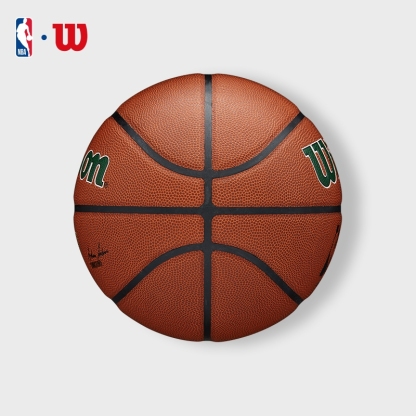 Wilson NBA Milwaukee Bucks Official Indoor/Outdoor Basketball