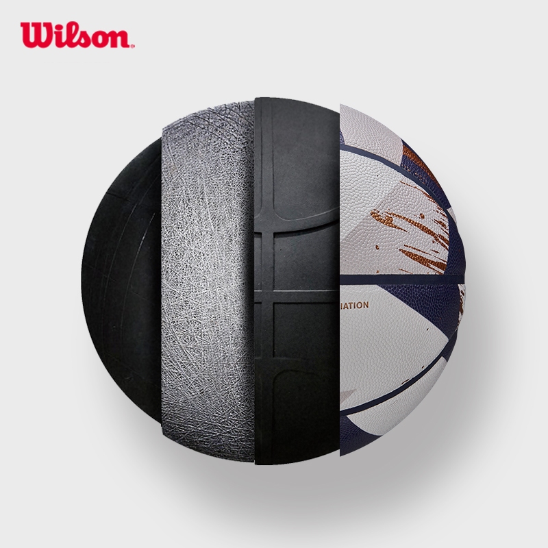 Wilson NBA Champagne Series 2 Expression Official Indoor/Outdoor Basketball