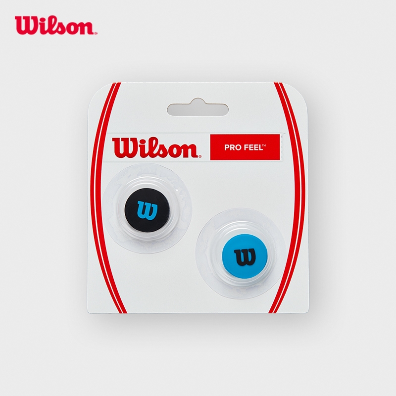 Wilson Pro Feel Ultra Dampeners Black Anti-Vibration Tennis Racquet 2 Pack