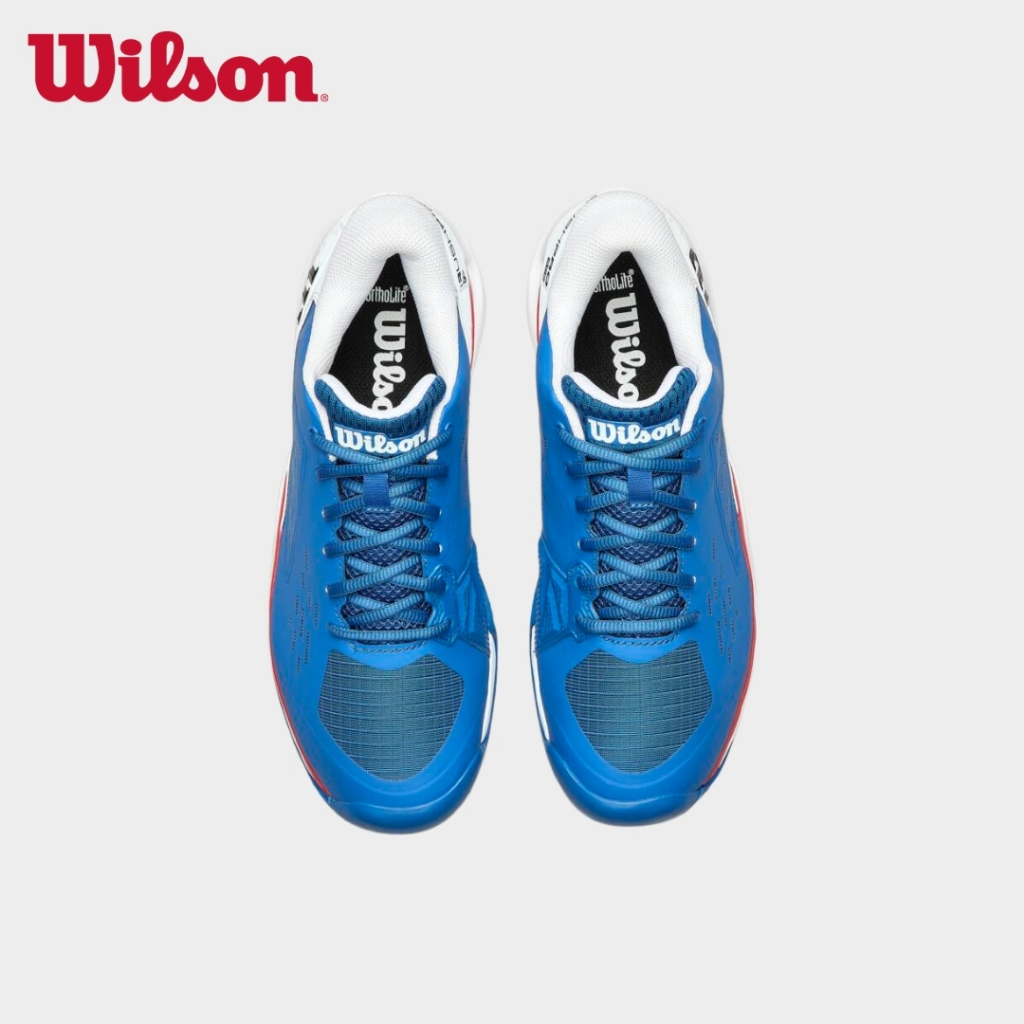 WILSON Men Rush Pro Ace Clay Tennis Shoes  Wide Fit 4D Support - WRS334390U