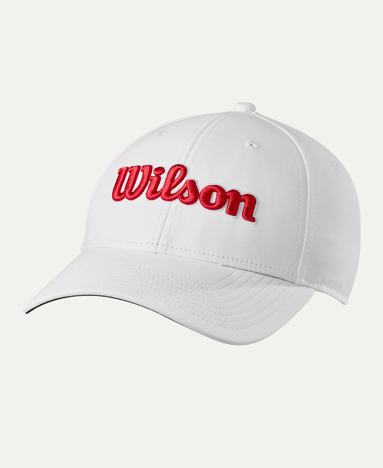 Wilson TOUR CAP WHITE/RED OSFA
