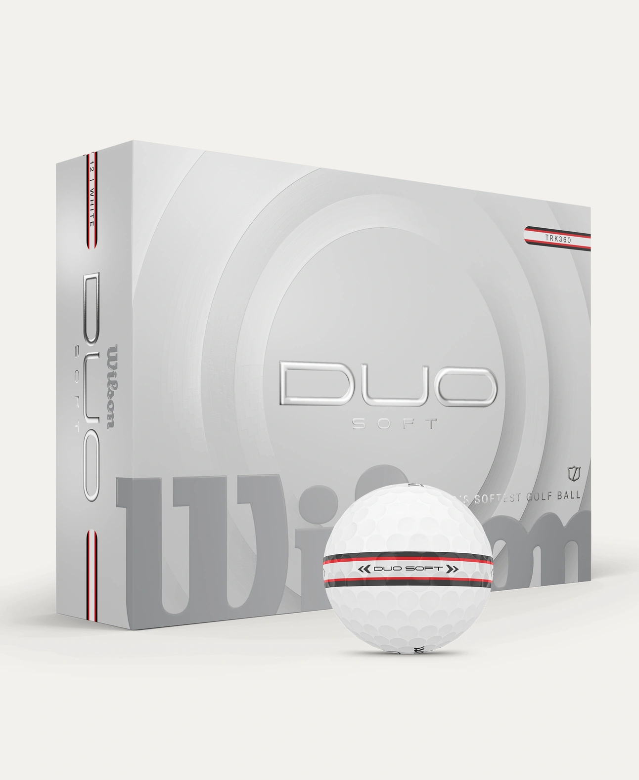 Wilson DUO SOFT GOLF BALL TRK360 12-BALL