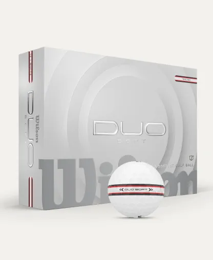 Wilson DUO SOFT GOLF BALL TRK360 12-BALL