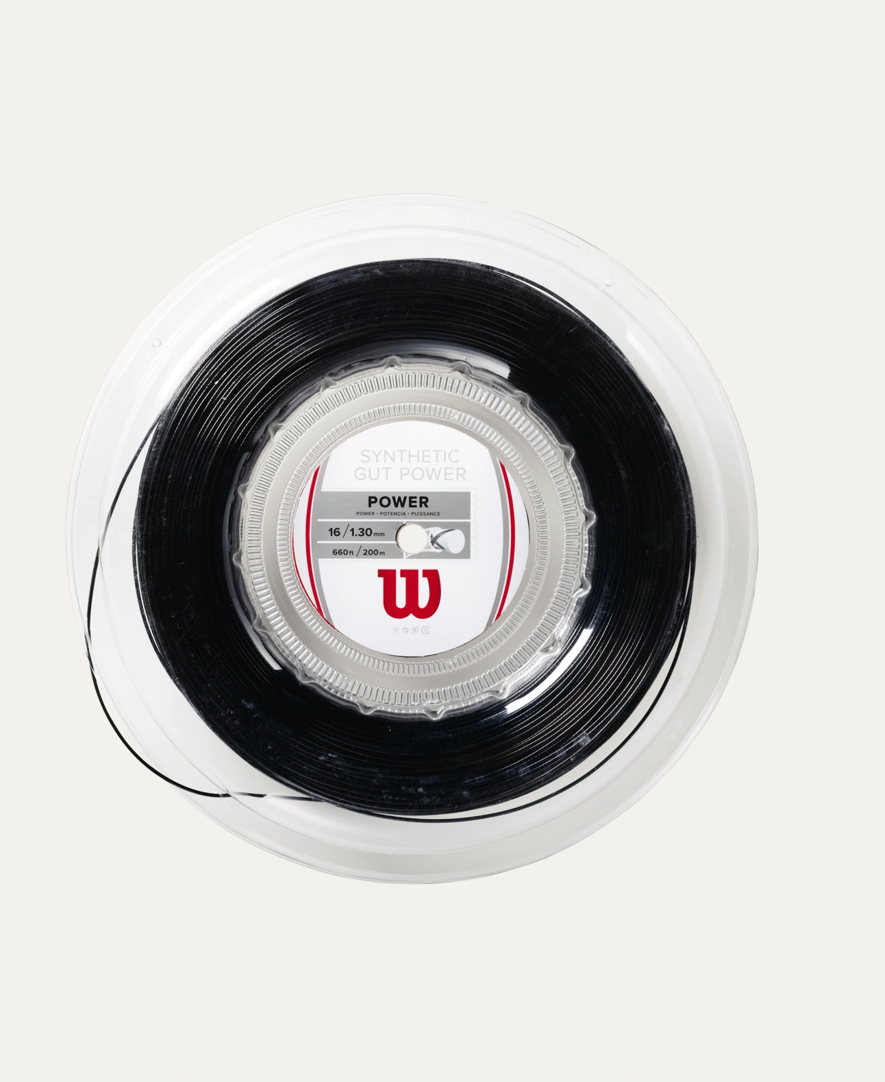 ウイルソン　ガット　Wilson SYNTHETIC GUT POWER 16 Wilson Synthetic Gut Power 16 Tennis String - Reel – Wilson