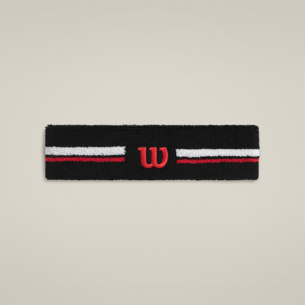 Wilson Unisex Classic Terry Tennis Headband  