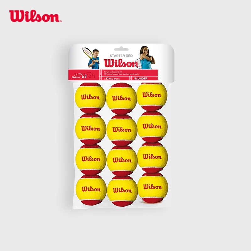 Wilson Starter Red Tennis Ball 12 Pack