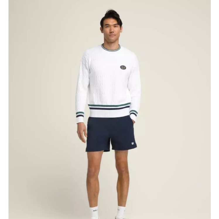 Wilson Men Tennis Volley Shorts 6"