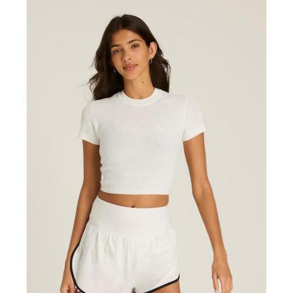 Wilson Women's Peyton Knit Tee Sandrift