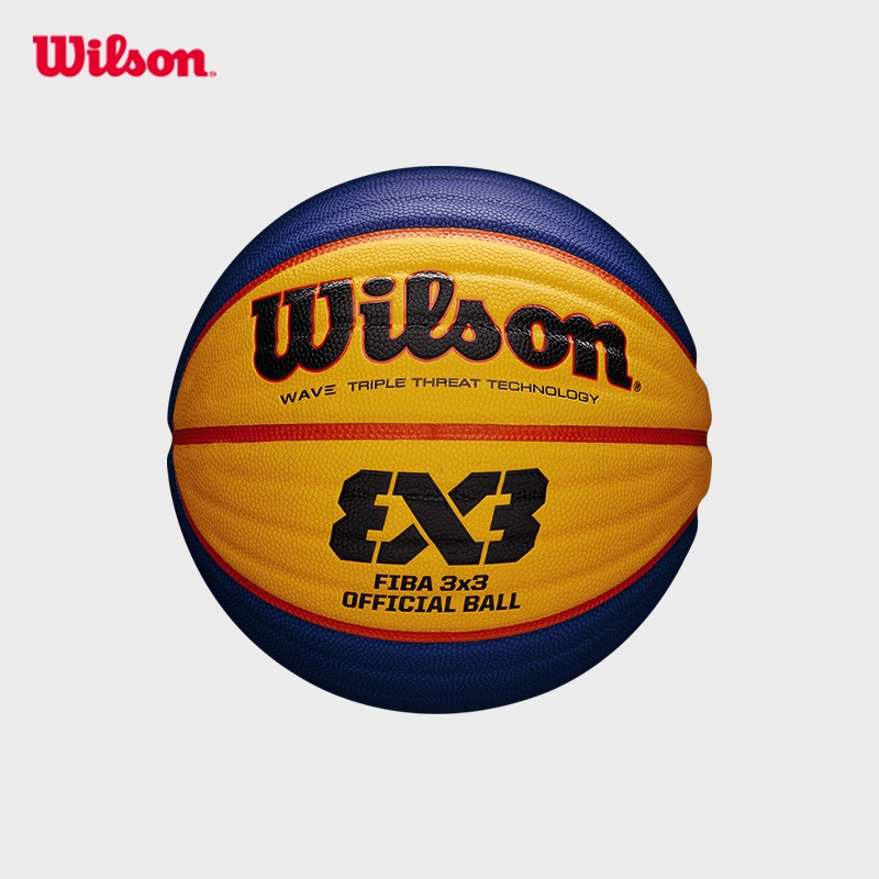 [Size 6] WILSON FIBA 3x3 Official Game Basketball Wave Triple Threat Tec Indoor/Outdoor WTB0533XB