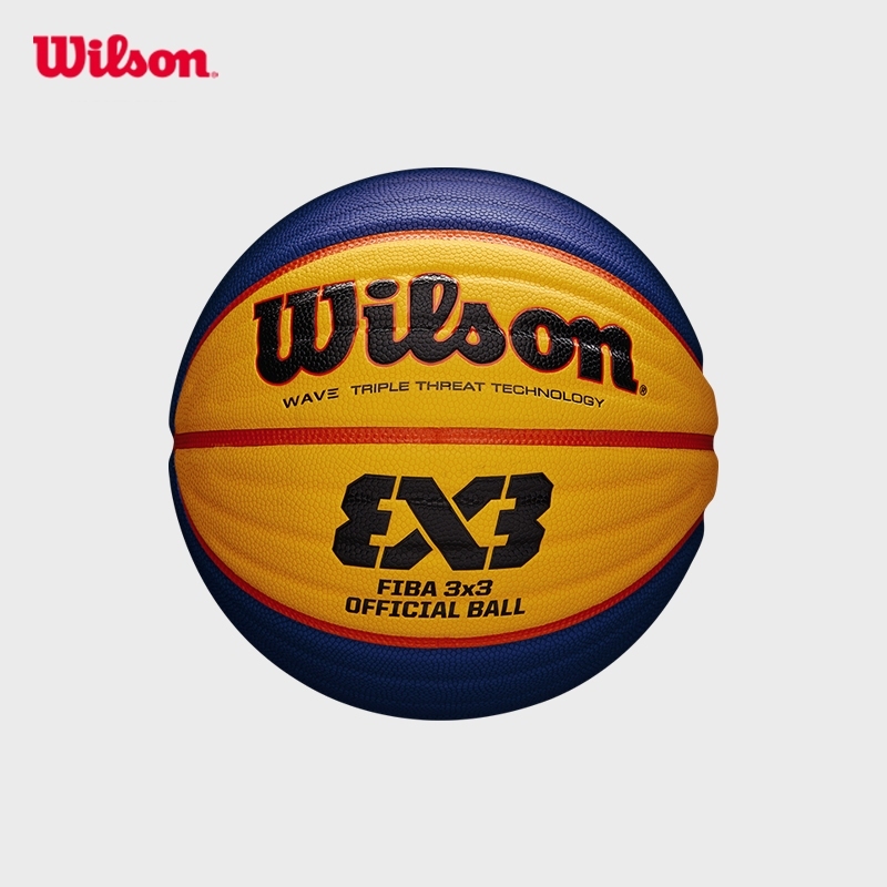 [Size 6] WILSON FIBA 3x3 Official Game Basketball Wave Triple Threat Tec Indoor/Outdoor WTB0533XB