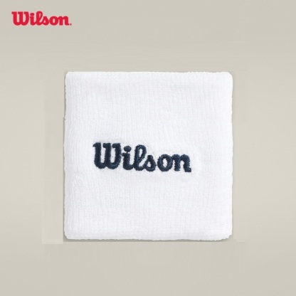 Wilson Unisex Training Wristband Combed Cotton Sweat Absorbent 