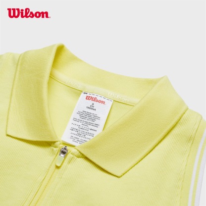Wilson Women Seamless Full-Zip Tank Lemonade WW20051532