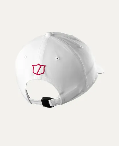 Wilson TOUR CAP WHITE/RED OSFA
