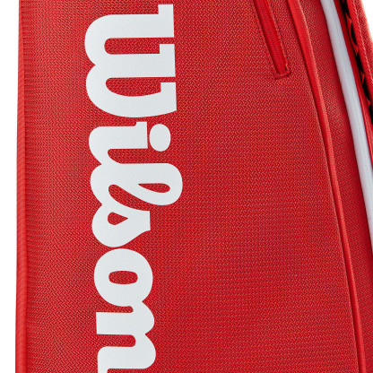 Wilson Red Super Tour 2025 Teenis Bag (15 Rackets)