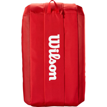 Wilson Red Super Tour 2025 Teenis Bag (15 Rackets)