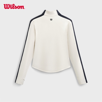Wilson Women In-Bounds Long Sleeve Half Zip 