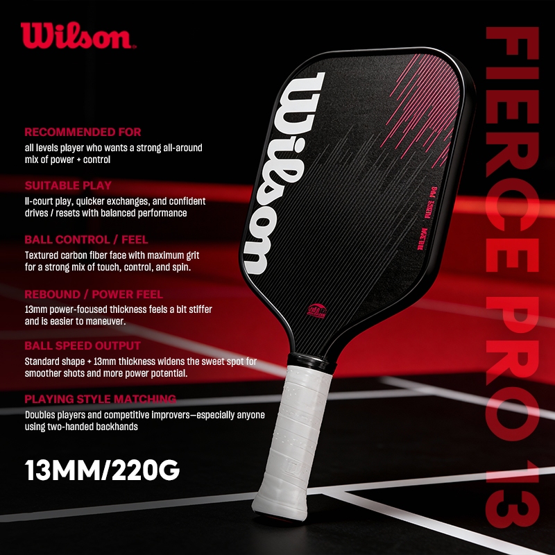 Wilson FIERCE PRO Pickleball Paddle 2
