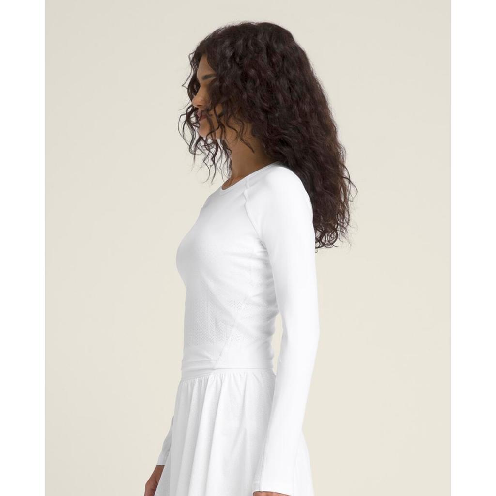 Wilson Women Laser Lace Long Sleeve Shirt
