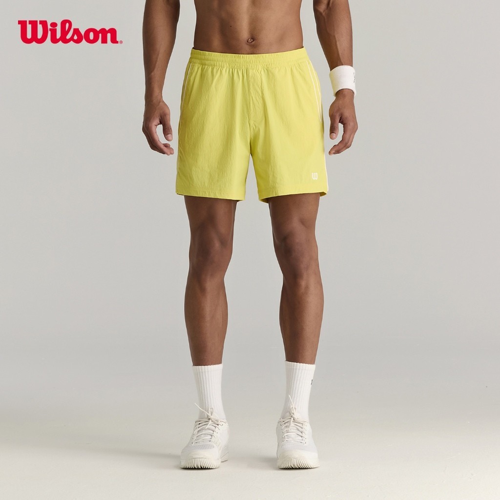 [NEW] Wilson Men Tennis Volley 6" Unlined Tennis Shorts - WM00008531
