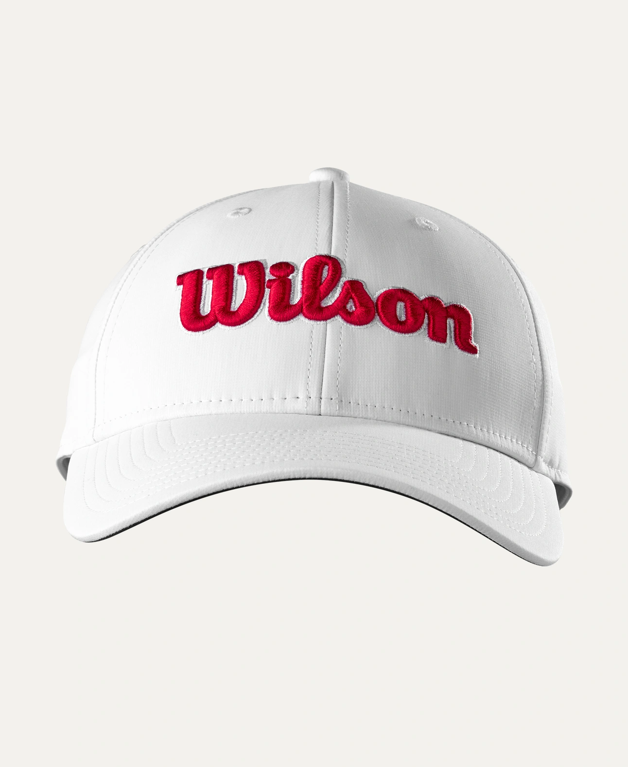 Wilson TOUR CAP WHITE/RED OSFA