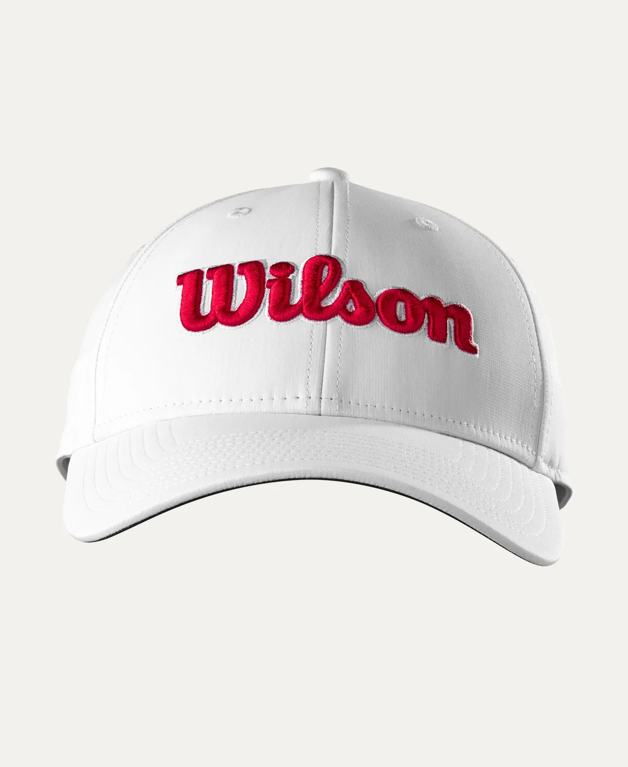 Wilson TOUR CAP WHITE/RED OSFA