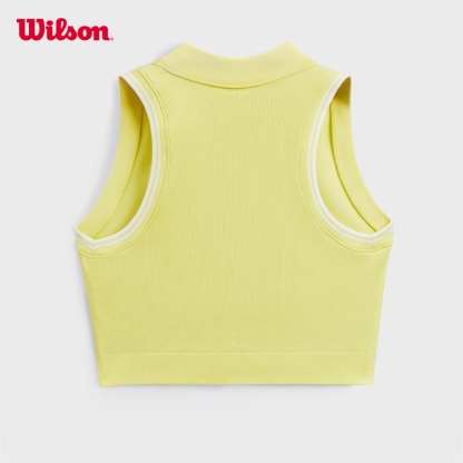 Wilson Women Seamless Full-Zip Tank Lemonade WW20051532
