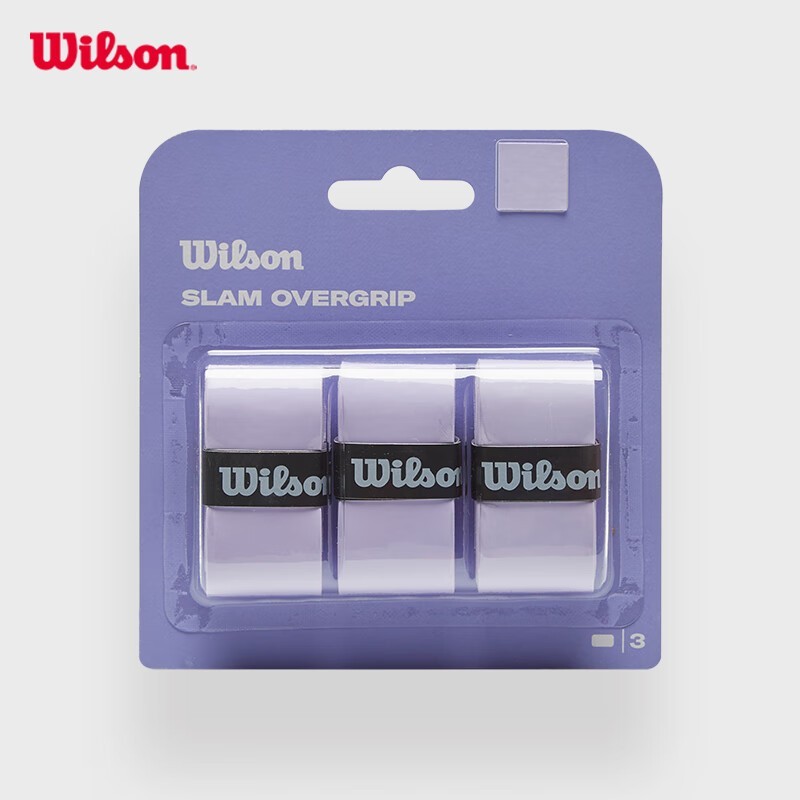 [NEW] Wilson Slam Tennis Racket Overgrip 3-Pack (4 Color Variations) - WR844880