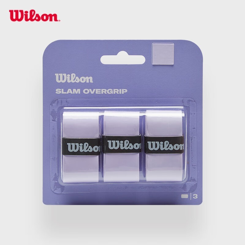 [NEW] Wilson Slam Tennis Racket Overgrip 3-Pack (4 Color Variations) - WR844880