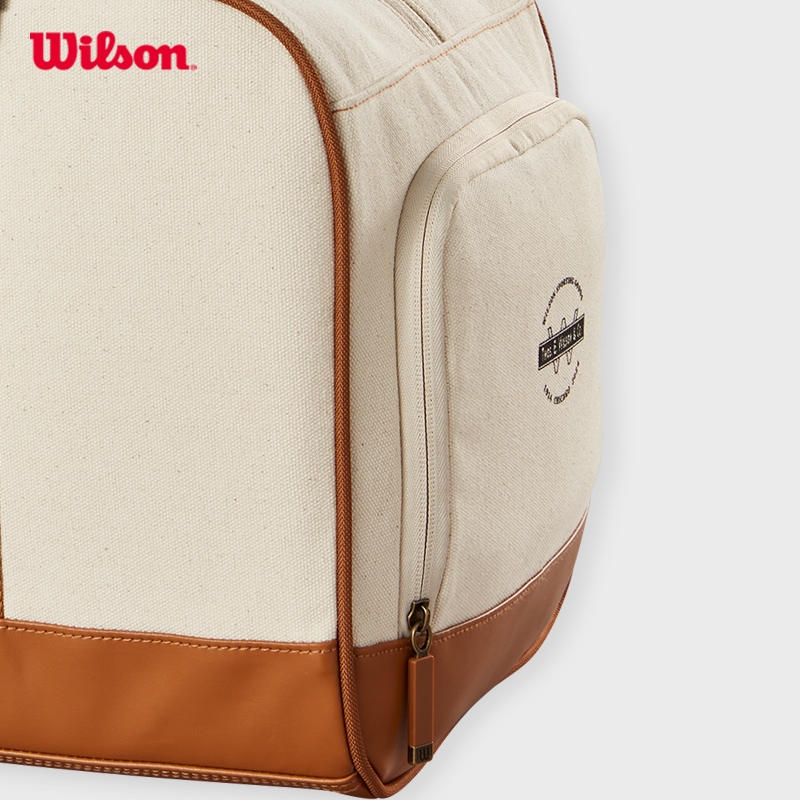 WILSON 110Th Anniversary Duffel Cream/Brown - WR8040801001