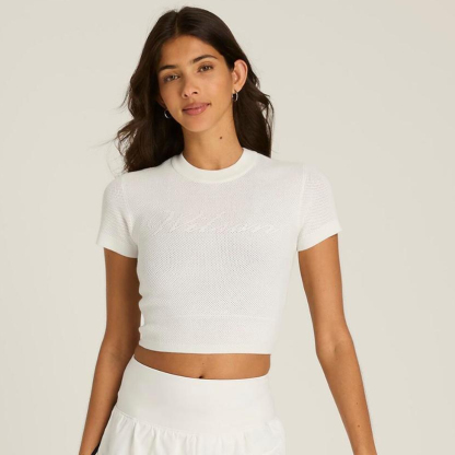 Wilson Women's Peyton Knit Tee Sandrift