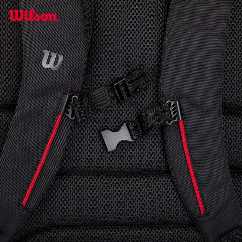 Wilson Super Tour Backpack Clash V2.0 Black/Red - WR8016601001
