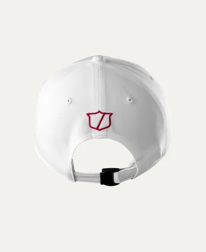 Wilson TOUR CAP WHITE/RED OSFA