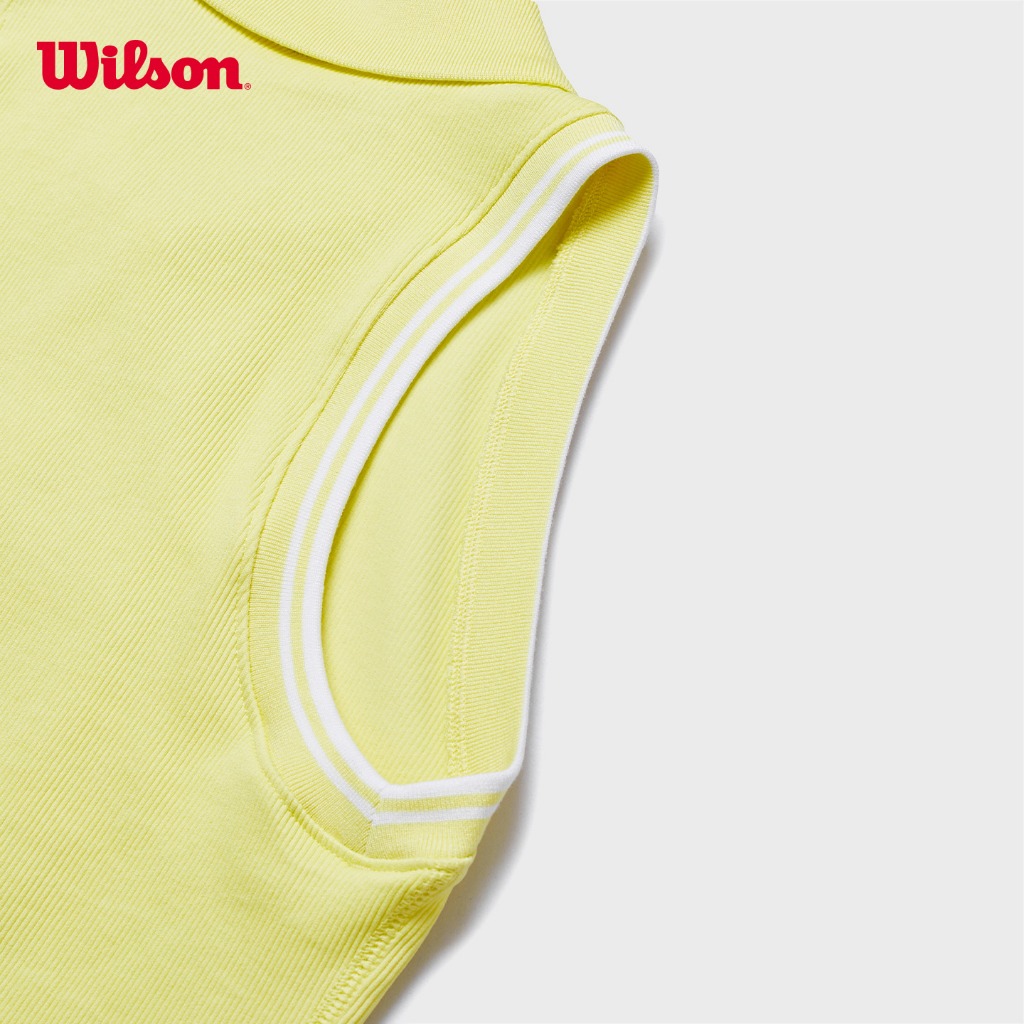 Wilson Women Seamless Full-Zip Tank Lemonade WW20051532