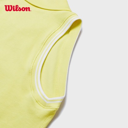 Wilson Women Seamless Full-Zip Tank Lemonade WW20051532
