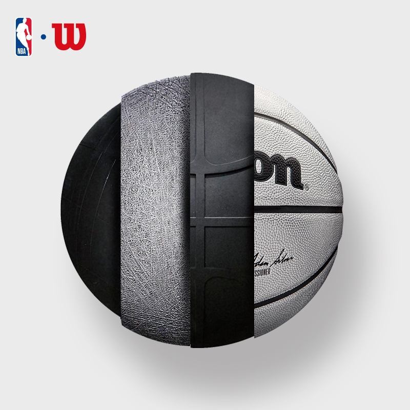 WILSON NBA Platinum Edition Official Basketball Size 7 Composite Leather Indoor/Outdoor WZ4029001XB