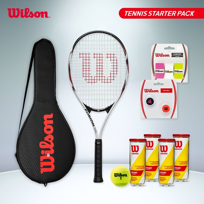 Wilson Fusion XL & Pro ラケットセット WILSON Tennis Starter Pack - FUSION XL – Wilson Singapore