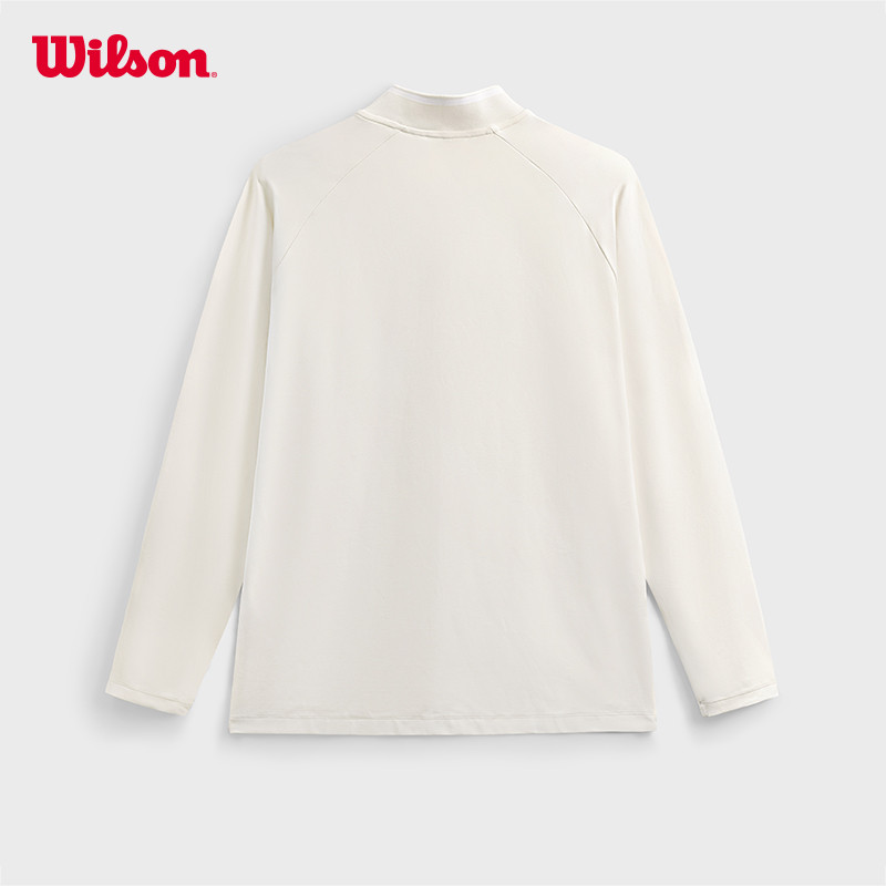 Men's Alley Half-Zip Long Sleeve Tennis Tee