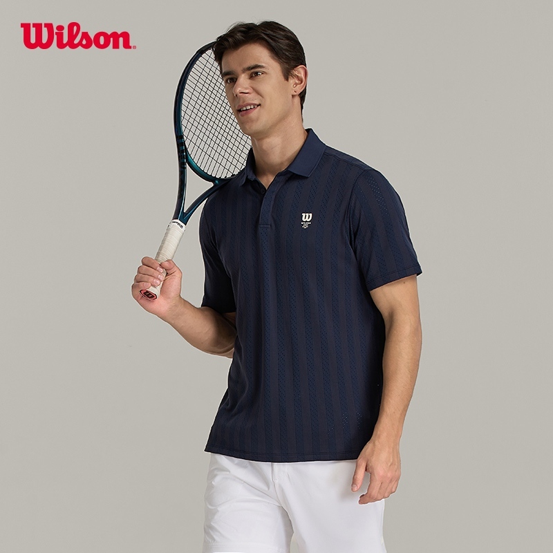 Wilson Men Game Point Seamless Polo