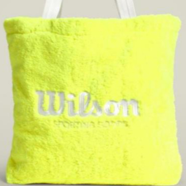 Wilson Fuzzy Tote Bag