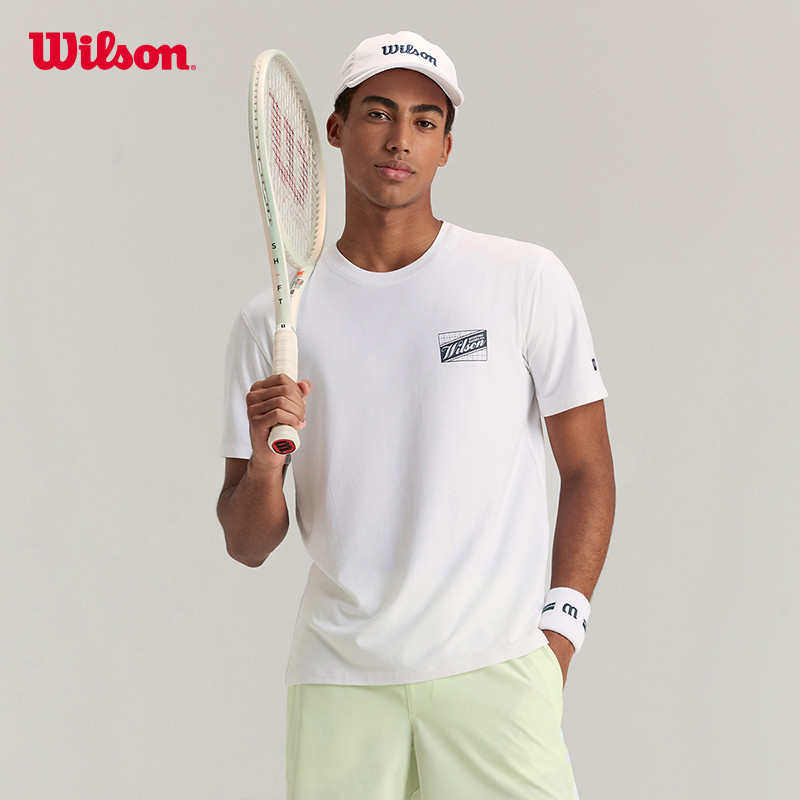 [NEW] Wilson Men Easy Street Knitted Short Sleeve Tee (2 Colour Variations) - WM00009511