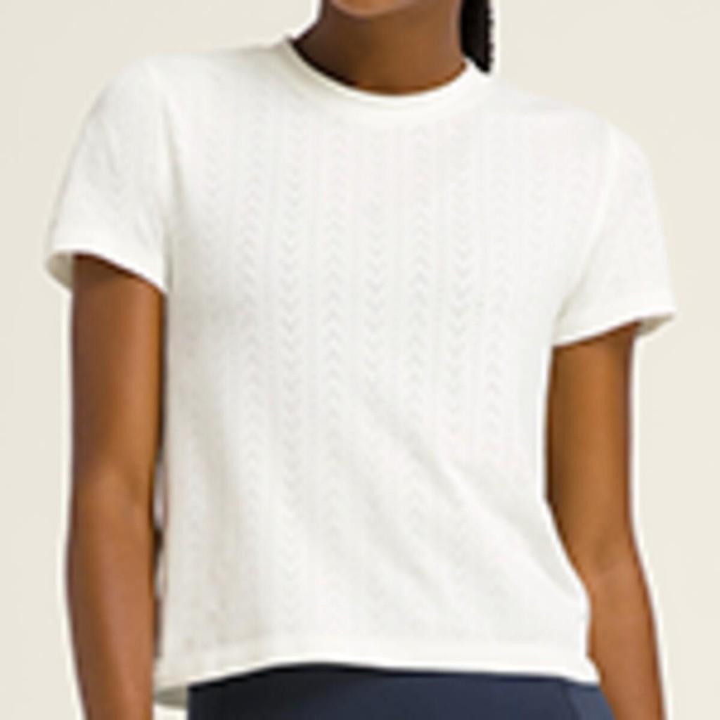 Wilson Pointelle Seamless Tee
