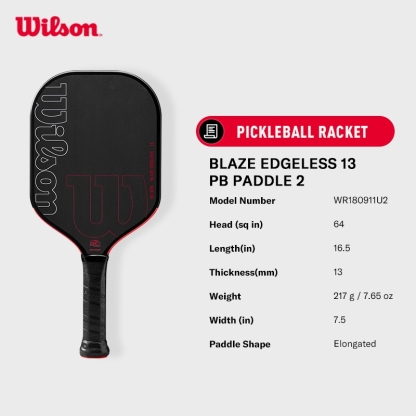 Wilson Blaze Edgeless 13 Pickleball Racket