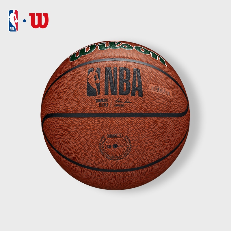 Wilson NBA Milwaukee Bucks Official Indoor/Outdoor Basketball